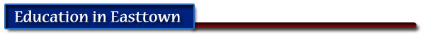 Easttown PA Schools and Education